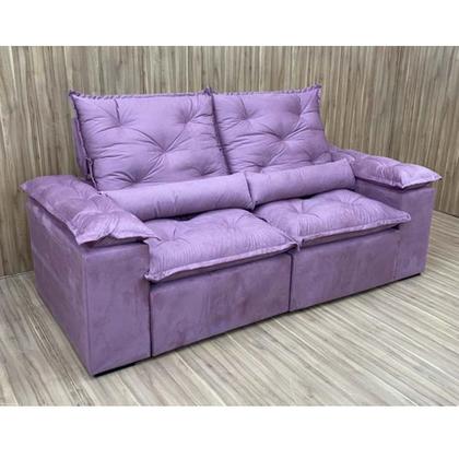Imagem de Sofa Reclinavel Retratil Fofinho P/ Assistir Series 2,30m