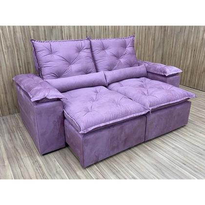 Imagem de Sofa Reclinavel Retratil Fofinho P/ Assistir Series 2,30m
