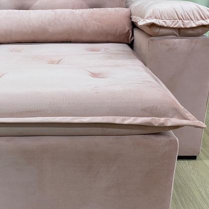 Imagem de Sofa Reclinavel Retratil Fofinho P/ Assistir Series 2,30m