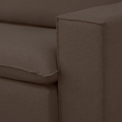 Imagem de Sofá Retrátil 220cm Barcelona Veludo