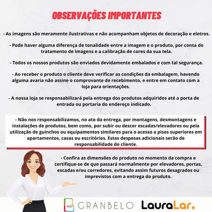 Imagem de Sofá Retrátil 3 Lugares 204cm 2 Módulos Nero com USB Couro Preto G52 - Gran Belo