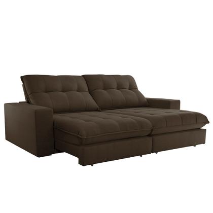 Imagem de Sofa Retrátil Dublin 2,10m Mola Ensacada 03 Lugares Txr