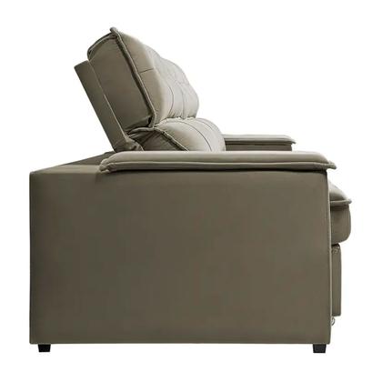 Imagem de Sofá Retrátil e Reclinável 2 Lugares Veludo Takei Amélia