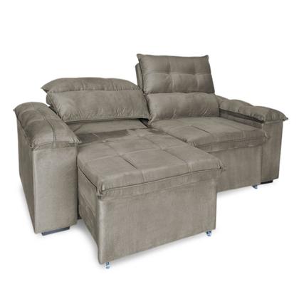 Imagem de Sofá Retrátil e Reclinável 2 Lugares Verona 1,80m - Élpis Móveis