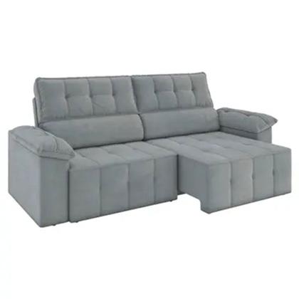 Imagem de Sofá Retrátil e Reclinável 220 cm Santorini Besthouse