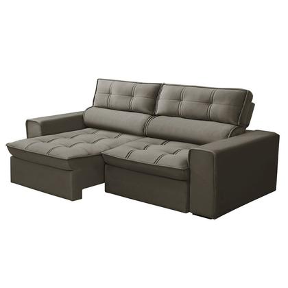 Imagem de Sofá Retrátil e Reclinável 3 Lugares 180cm