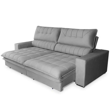 Imagem de Sofá Retrátil e Reclinável 3 Lugares 210cm Gold Star