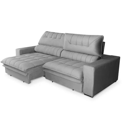 Imagem de Sofá Retrátil e Reclinável 3 Lugares 210cm Gold Star