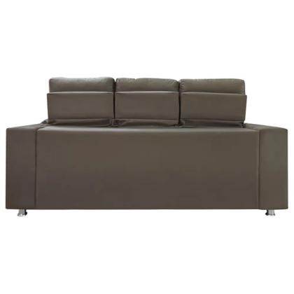 Imagem de Sofá Retrátil e Reclinável 3 lugares Londres 2.10cm C/Molas - Veludo