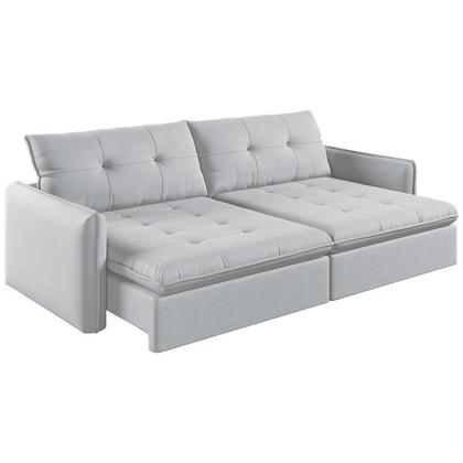 Imagem de Sofá Retrátil e Reclinável 4 Lugares 200cm Braga