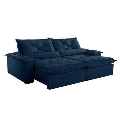 Imagem de Sofá Retrátil e Reclinável 4 Lugares 220cm Diamond Super Pillow