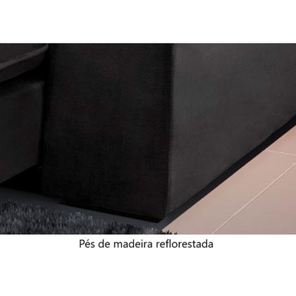 Imagem de Sofá Retrátil e Reclinável Atlanta 2,90m 05 Lugares Mola Ensacada TXR