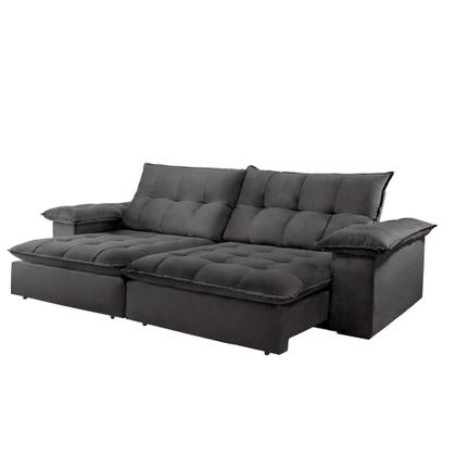 Imagem de Sofá Retrátil e Reclinável Atlanta 2,90m 05 Lugares Mola Ensacada TXR