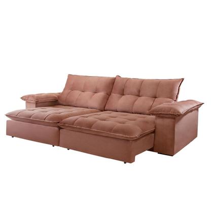 Imagem de Sofá Retrátil e Reclinável Atlanta 2,90m 05 Lugares Mola Ensacada TXR