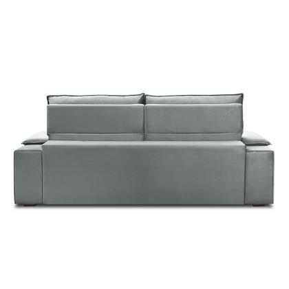 Imagem de Sofá Retrátil e Reclinável França 210 Cm com Porta Copos e Objetos