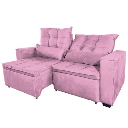 Imagem de  Sofa Retratil e Reclinavel Julia 2 Metros Espuma