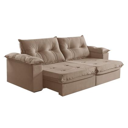 Imagem de Sofá Retrátil e Reclinável Modulado 2 Lugares 290cm Pés em Madeira Maciça Canadá