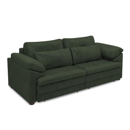 Imagem de Sofá Retrátil Elétrico Sala de Estar Nolan Bipartido 250cm Conforto Premium em material sintético Manchado G58 - Gran Belo