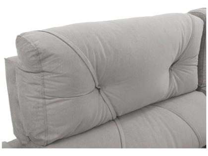 Imagem de Sofá Retrátil Reclinável 3 Lugares Suede