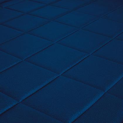 Sofá Retrátil Reclinável 4 lugares com molas 2,30m Quantum Suede Velut Azul - King House Imagem de Sofá Retrátil Reclinável 4 lugares com molas 2,30m Quantum Suede Velut Azul - King House