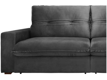 Imagem de Sofá Retrátil Reclinável 4 Lugares Nipon Gralha Azul