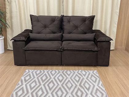 Imagem de Sofá Retrátil Reclinável Confortável Várias Cores e Tamanhos