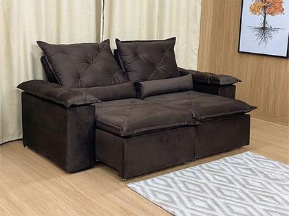 Imagem de Sofá Retrátil Reclinável Confortável Várias Cores e Tamanhos