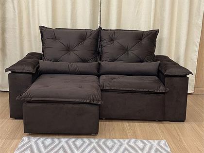 Imagem de Sofá Retrátil Reclinável Confortável Várias Cores e Tamanhos