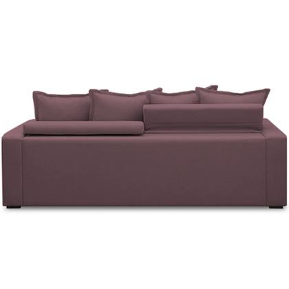 Imagem de Sofá Retrátil Reclinável Para Sala de Estar Living 195cm Vêneto F04 Veludo Lilás - Lyam Decor