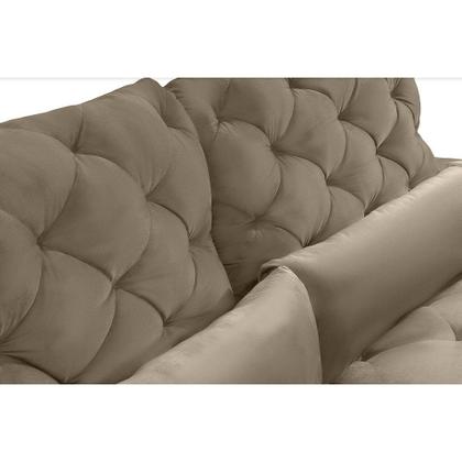 Imagem de Sofá Rio Branco Modular 5 Lugares 2.50 MT Retrátil e Reclinável Veludo Nobre Sofatec