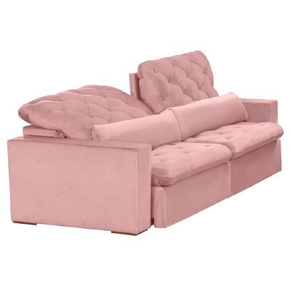 Imagem de Sofá Rio Branco Modular 5 Lugares 2.50 MT Retrátil e Reclinável Veludo Nobre Sofatec