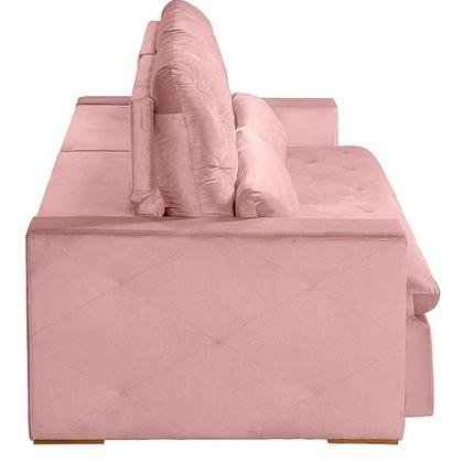 Imagem de Sofá Rio Branco Modular 5 Lugares 2.50 MT Retrátil e Reclinável Veludo Nobre Sofatec