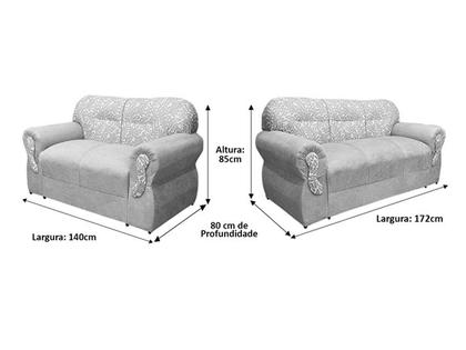 Imagem de Sofás 2 e 3 Lugares Encanto Beleza e Praticidade