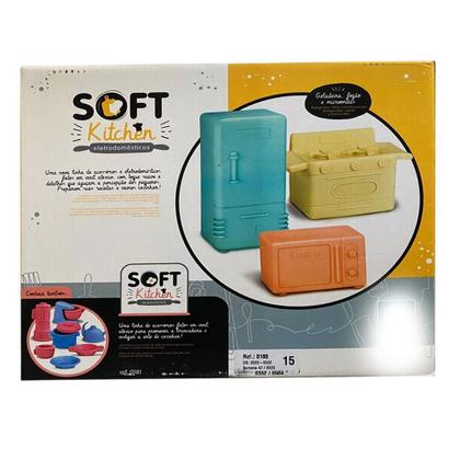 Imagem de Soft Kitchen Etrodomésticos Em Vinil Brinquedo Infantil