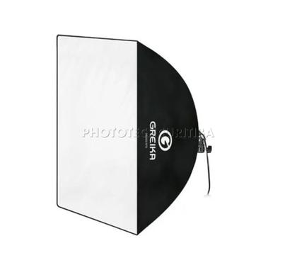 Imagem de Softbox 40x40 Com Soquete Simples Greika Para Estúdio Fotográfico
