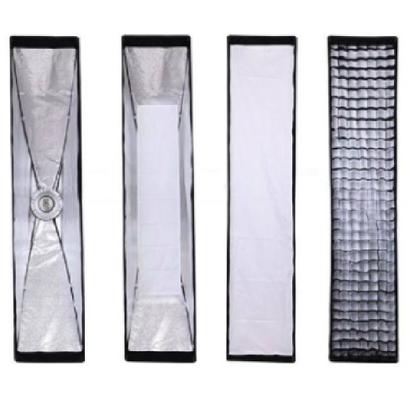 Imagem de Softbox Godox  35x160cm Bowens Greika Sem GRID com tripe