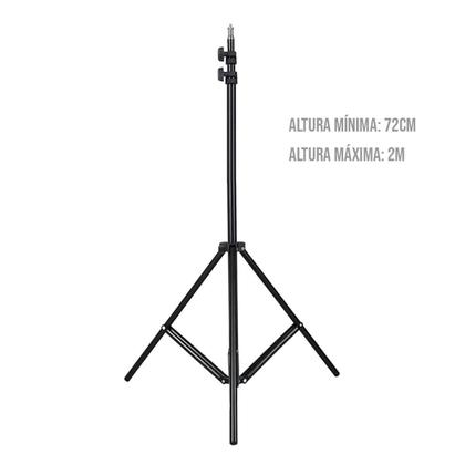 Imagem de Softbox Grid 60x60 Godox Com Tripé 2m Para Flash Speedlite V1 Ad200 Ml60