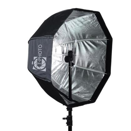 Imagem de Softbox Octabox 80Cm Tipo Sombrinha Para Flash Tocha T-Photo