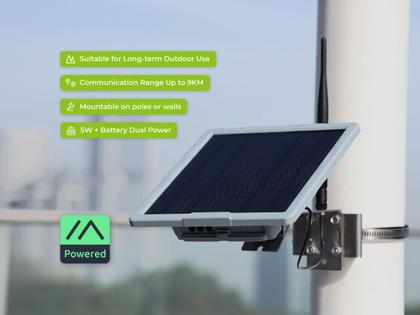 Imagem de Solar Node Seeed Studio P1-Pro LoRa GPS para uso externo sem fio