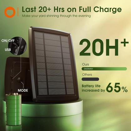 Imagem de Solar String Lights Addlon 15m G40 27 LED à prova d'água