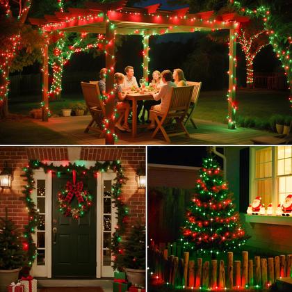 Imagem de Solar String Lights btfarm 160LED 20m à prova d'água 8 modos