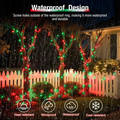 Imagem de Solar String Lights btfarm 160LED 20m à prova d'água 8 modos