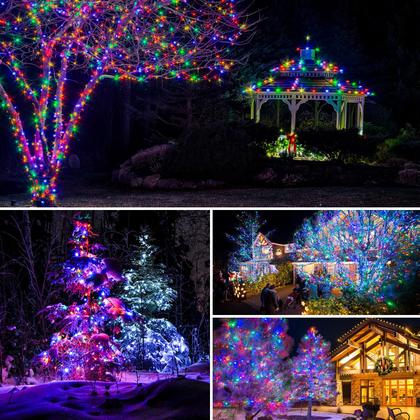 Imagem de Solar String Lights btfarm, pacote com 6, 480 LED, 60 m, multicolorido