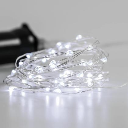 Imagem de Solar String Lights kemooie, 2 pacotes, 200 LED, 20 m, à prova d'água