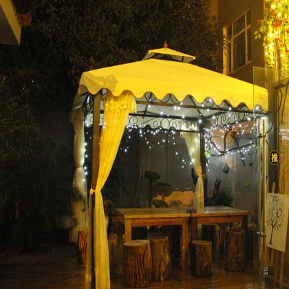 Imagem de Solar String Lights LALAPAO, pacote com 2, 44 m, 400 LED, à prova d'água