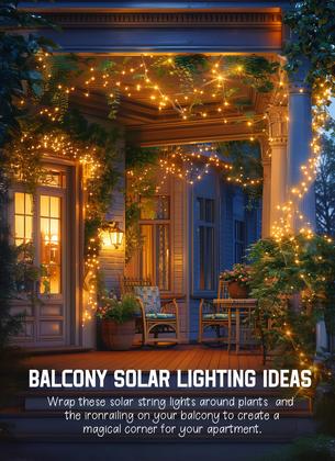 Imagem de Solar String Lights Minetom 600 LED 198 pés 8 modos branco quente