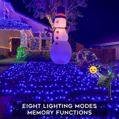 Imagem de Solar String Lights suddus 20m Blue, pacote com 2 unidades, 100 LED