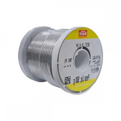 Imagem de Solda Best Carretel 2,4Mm 10 A 24 - 500Gr. Amarela 153224