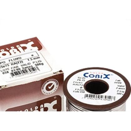Imagem de Solda Cobix Rolo Marrom 500G