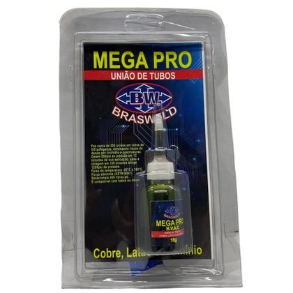 Imagem de Solda Fria Mega Pro Para Tubos Cobre E Aluminio